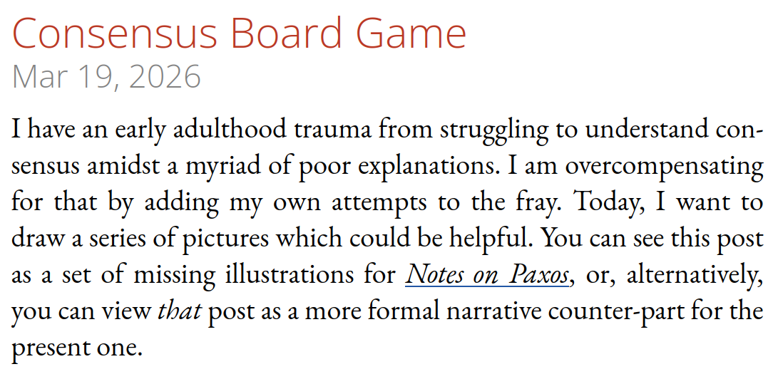 Consensus Board Game